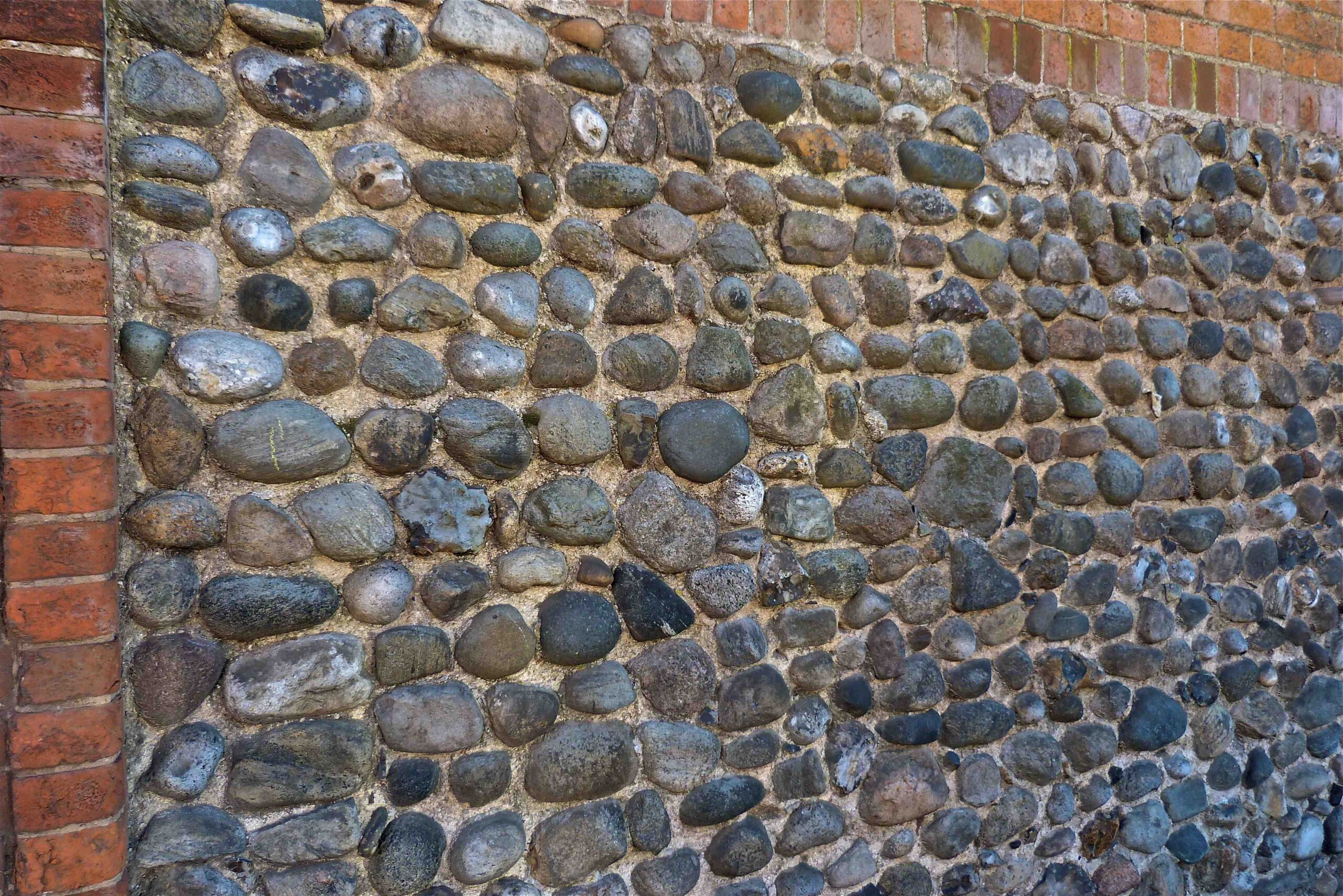 Mistley cobble wall.17.view